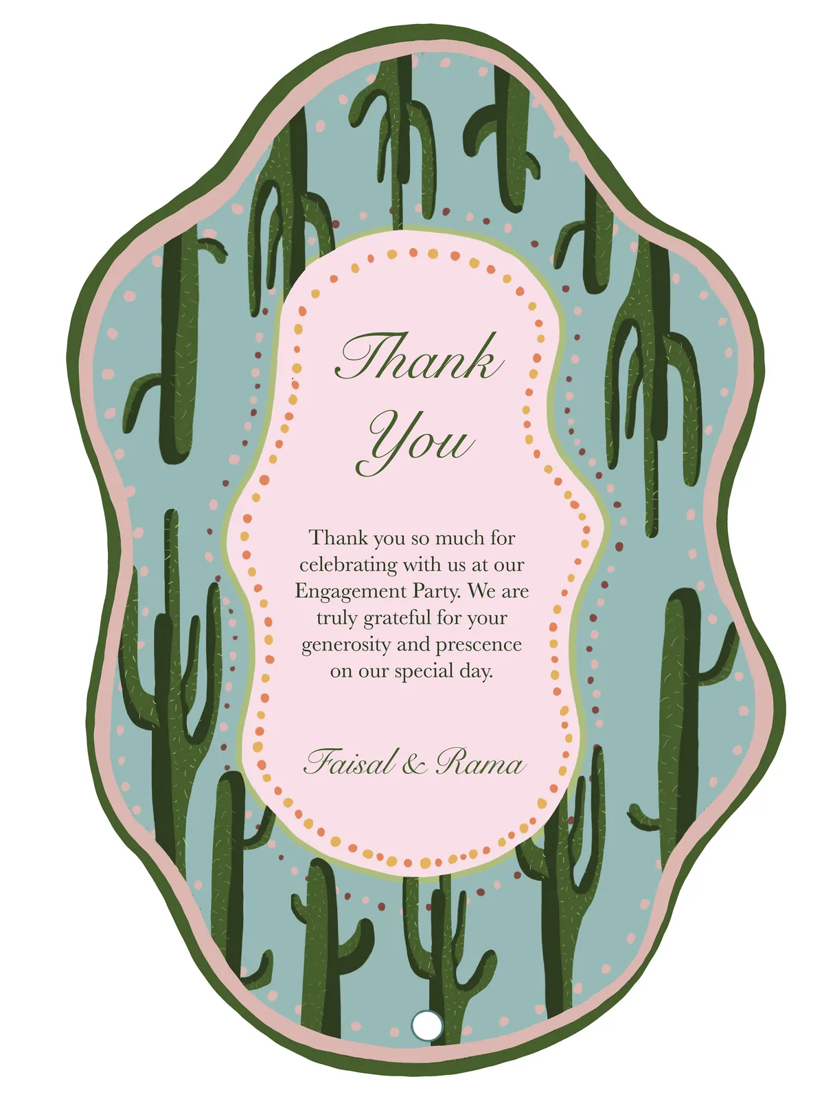 Thank You Card Design