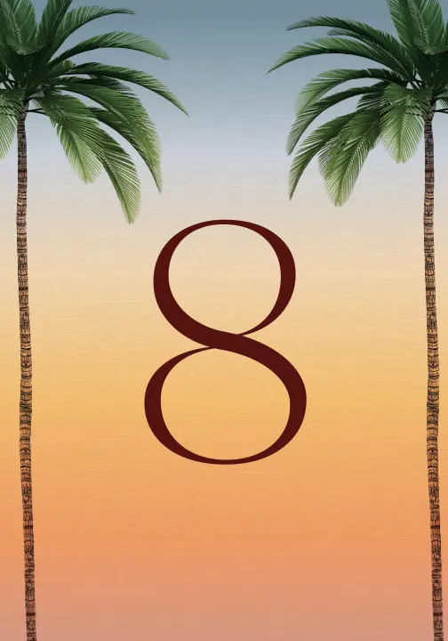 Table Number Design